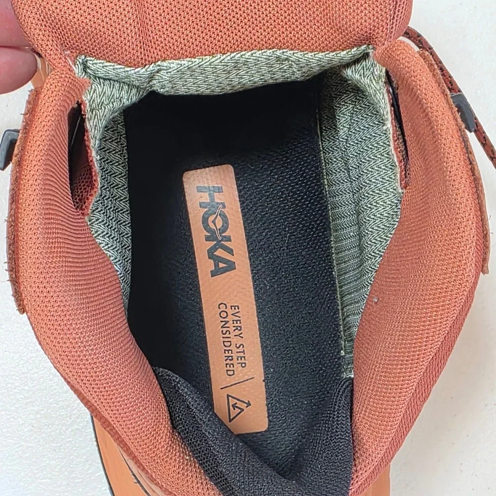 Hoka Anacapa Mid GTX Waterproof Hiking Boots Mens 13 Vibram Terra Cotta Gorpcore